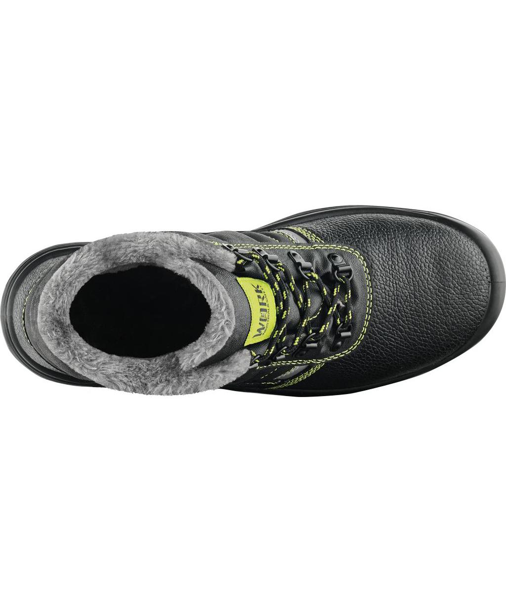 Worktime Stockholm sikkerhedsst&oslash;vletter S3, Sort/Gr&oslash;n, large image number 4