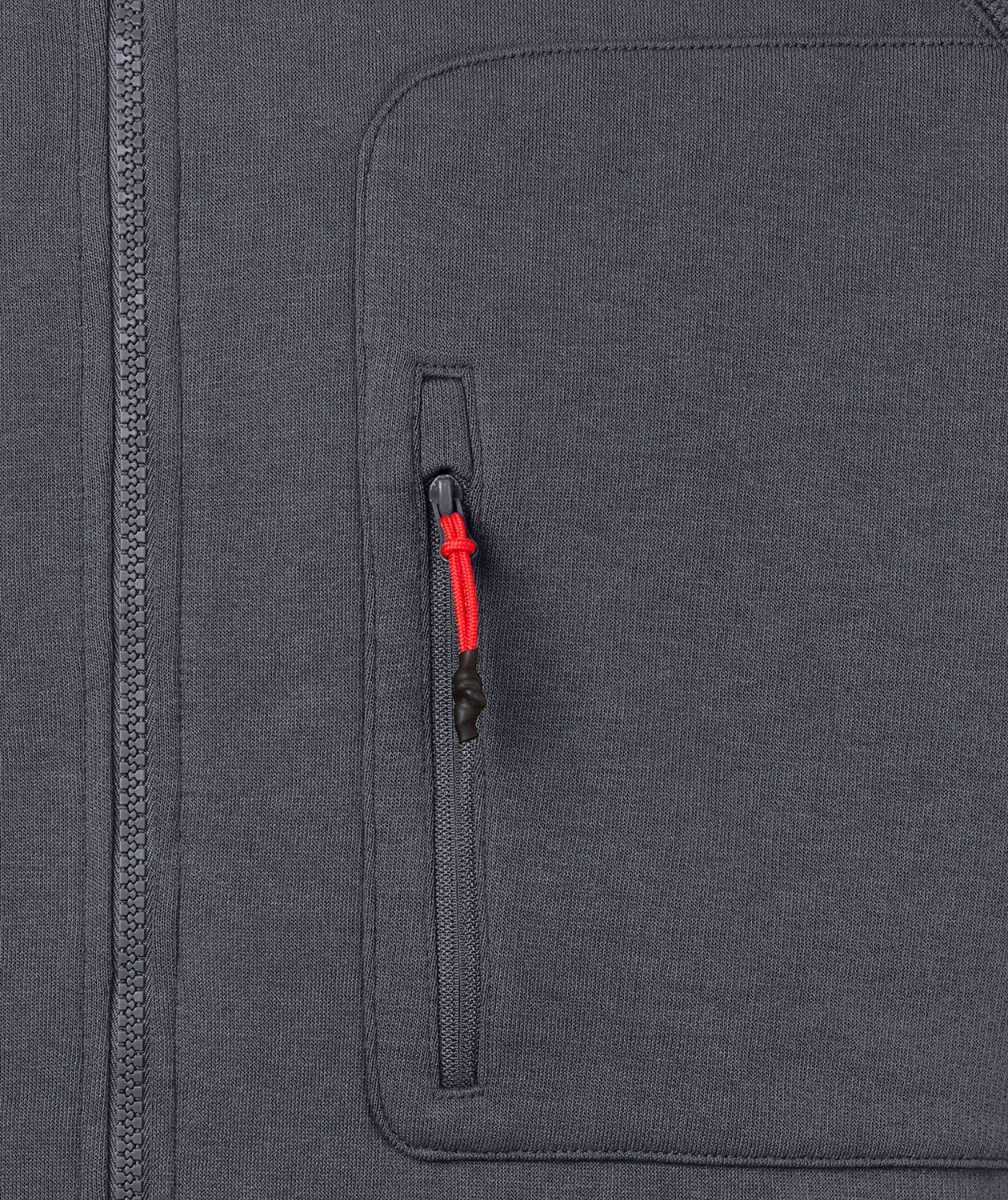 Kansas Icon X hoodie with zip, Dark Grey, large image number 2