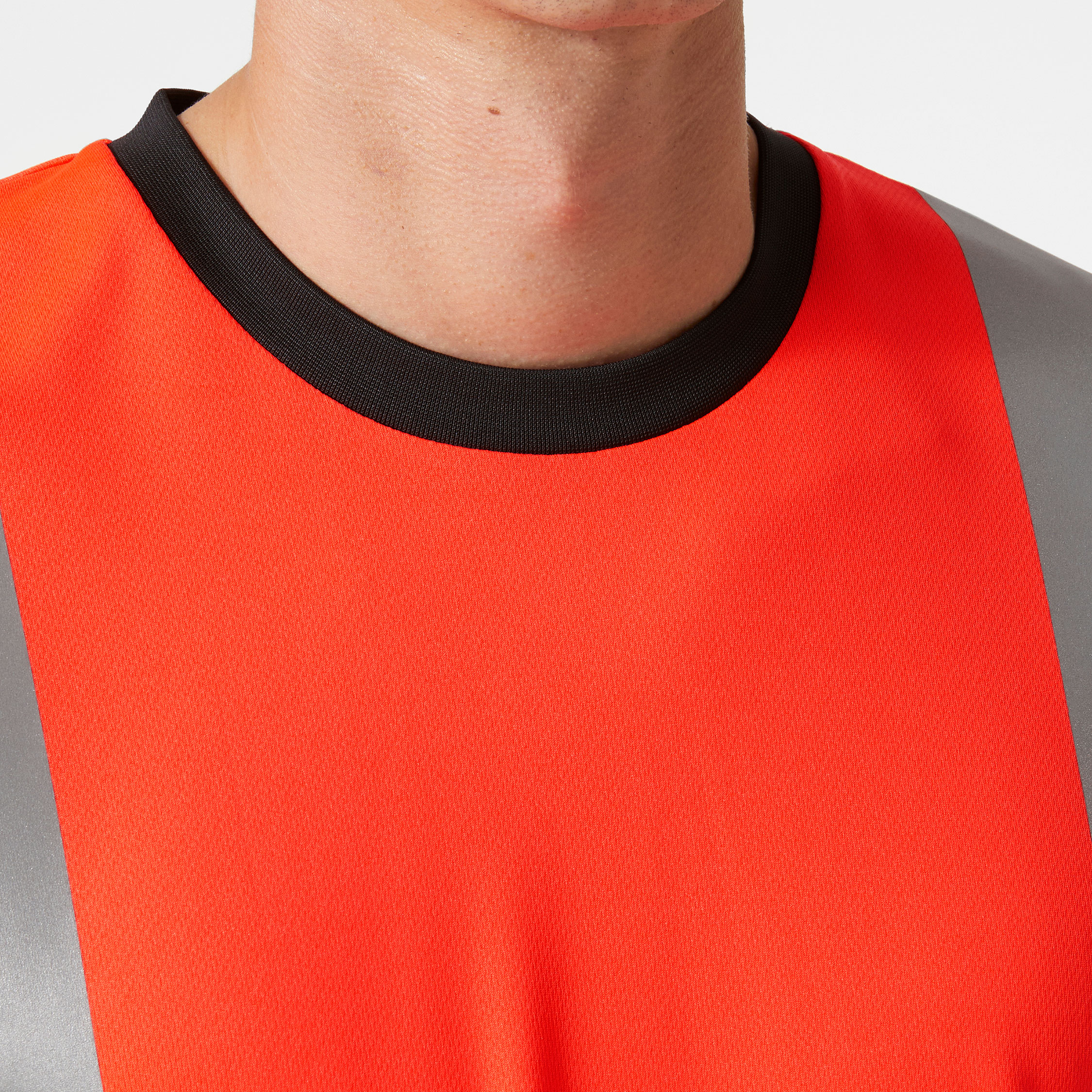 Helly Hansen Addvis long-sleeved T-shirt, Hi-Vis Red/Ebony, large image number 4