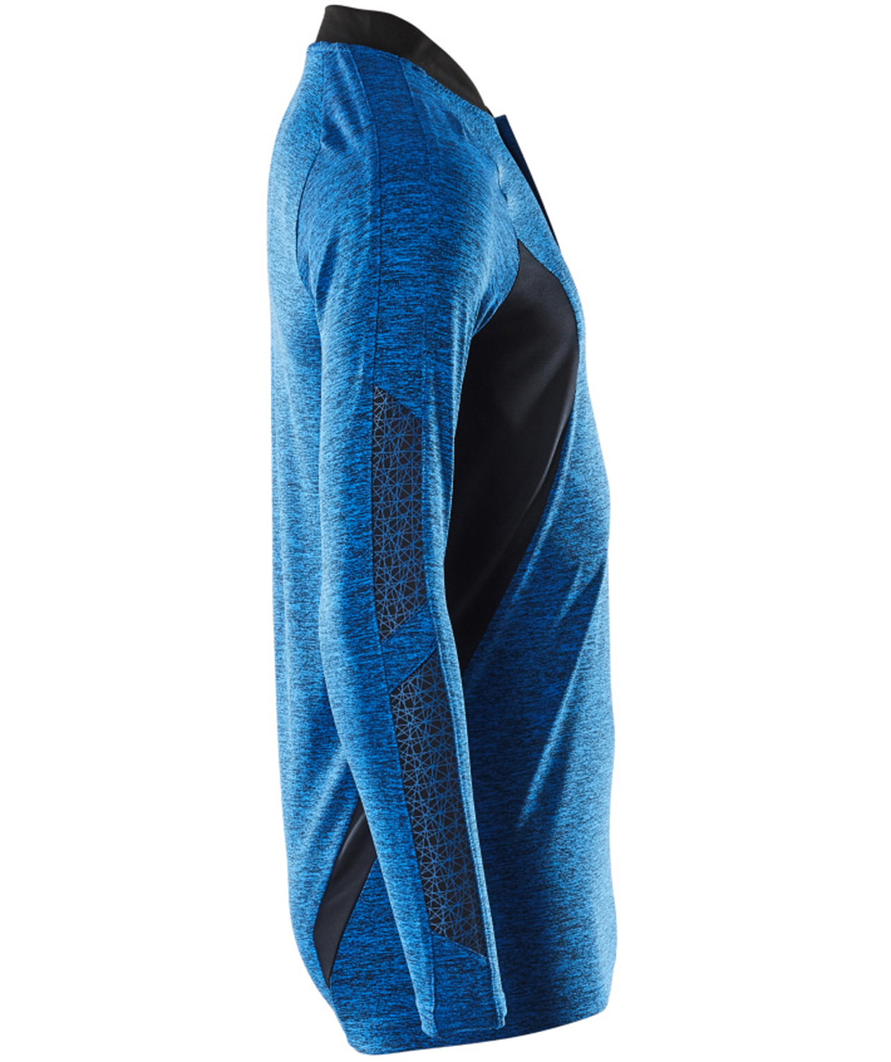 Mascot Accelerate Coolmax long-sleeved polo shirt, Azure Blue/Dark Navy, large image number 2