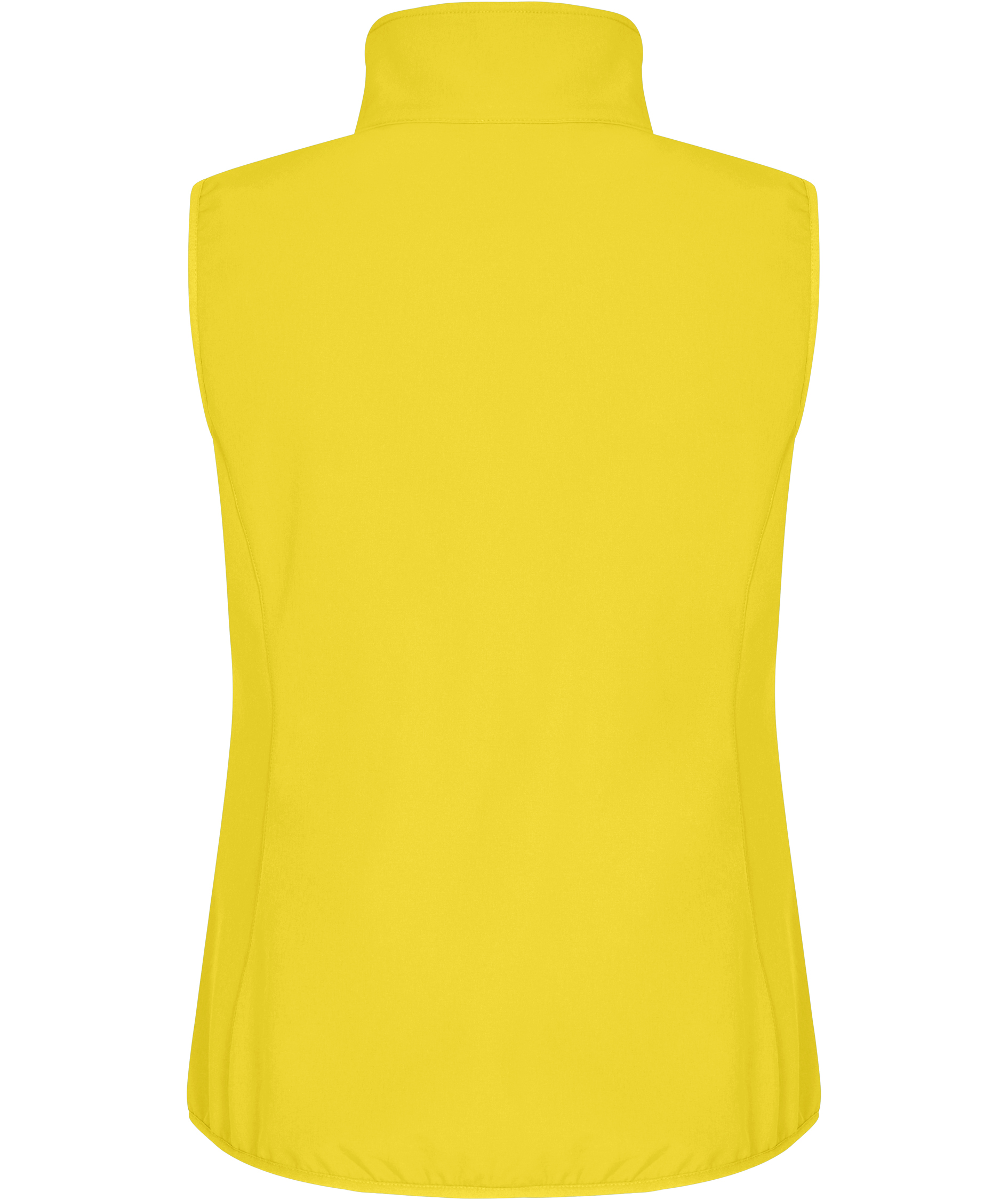 Clique Classic women's softshell vest, Yellow