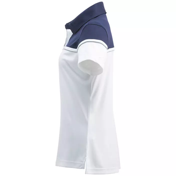 Cutter & Buck Sunset dame polo T-skjorte, Hvit/marineblå, large image number 2