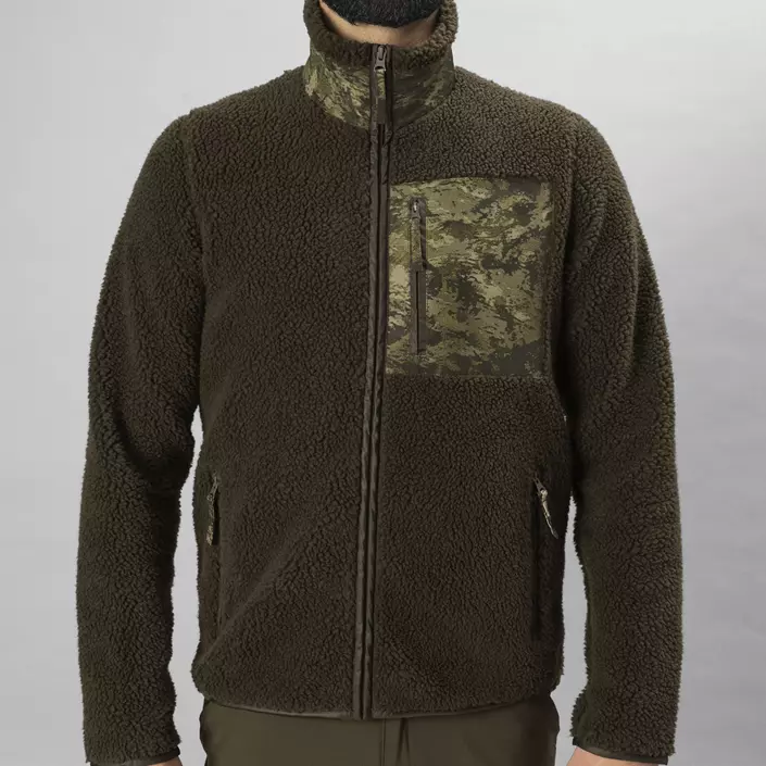 Seeland Zephyr Camo fleece jacket, Grizzly brown, large image number 3