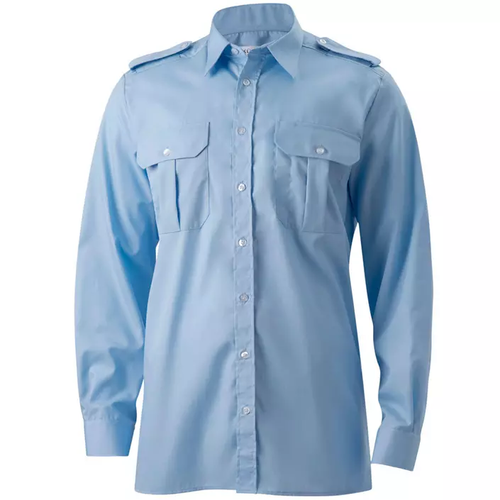 Kümmel Frank Classic fit pilot shirt with extra sleeve-length, Light Blue, large image number 0