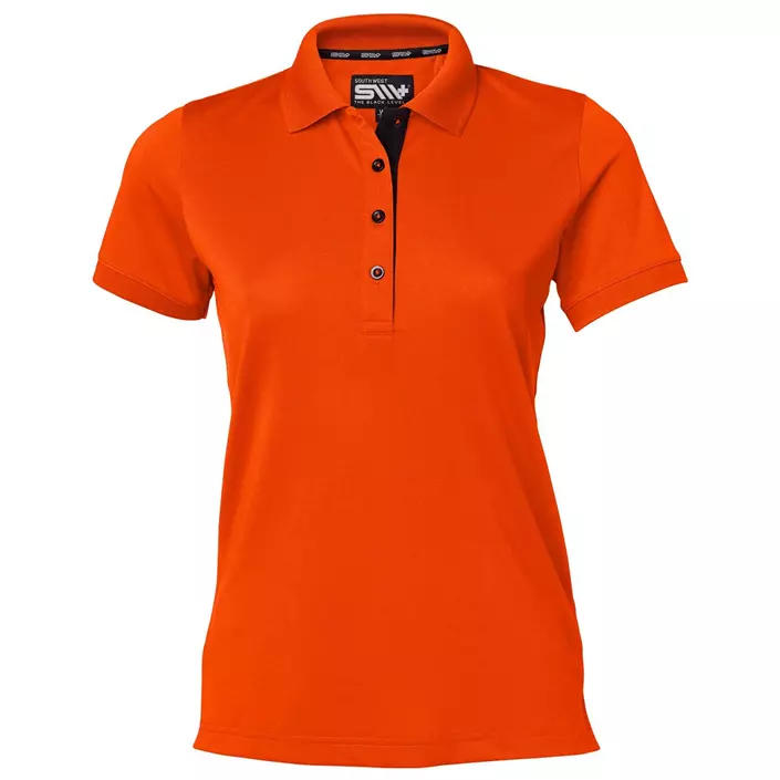 South West Sandy women's polo shirt, Orange, large image number 0