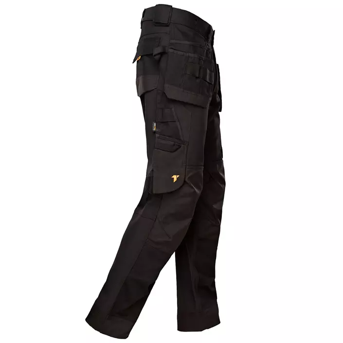 Timbra Performance stretch craftsman trousers full stretch, Black, large image number 2