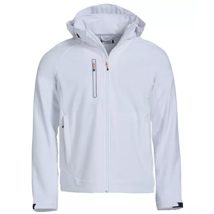 Clique Milford softshell jacket, White, large image number 0