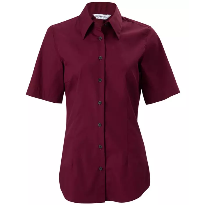 Kümmel Kate Classic fit women's short-sleeved poplin shirt, Burgundy, large image number 0