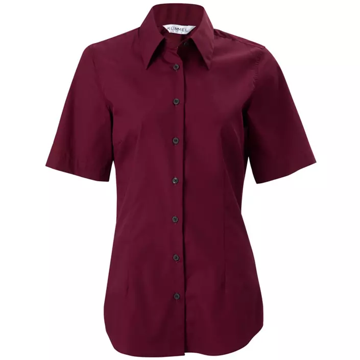 Kümmel Kate Classic fit women's short-sleeved poplin shirt, Burgundy, large image number 0