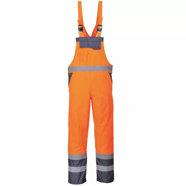 Portwest Shelloverall, Hi-Vis Orange/Marine, large image number 0
