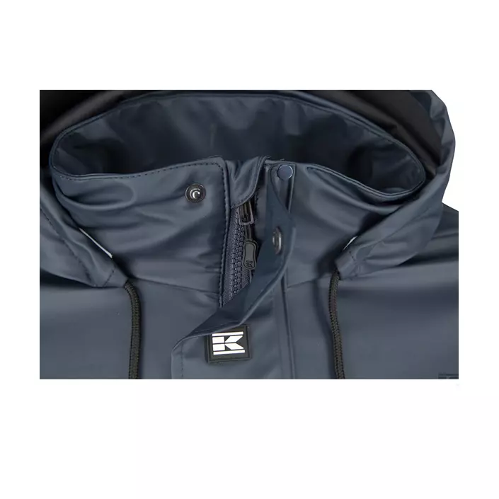 Kramp Protect rain coat, Marine Blue, large image number 2
