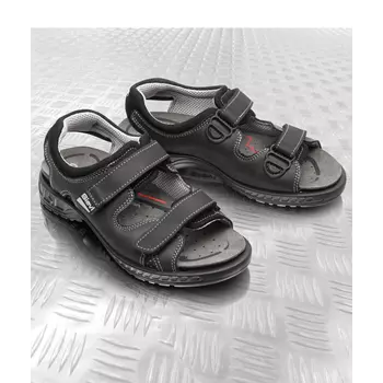Sievi Rom 2 work sandals OB, Black