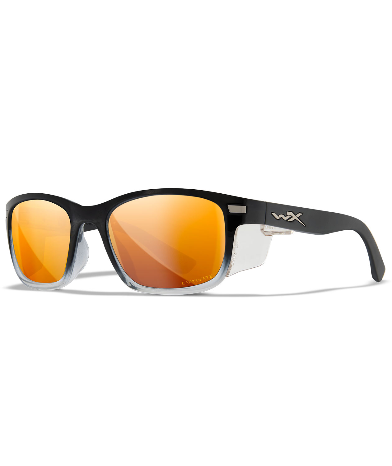 Wiley X Helix sunglasses, Black/Bronze, Black/Bronze, large image number 2