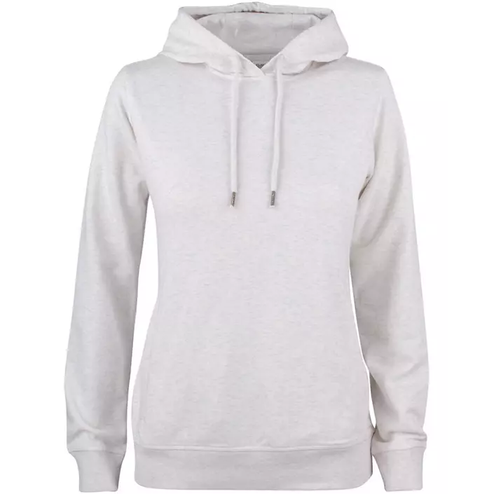 Clique Premium OC hoodie dam, Ljusgrå fläckig, large image number 0
