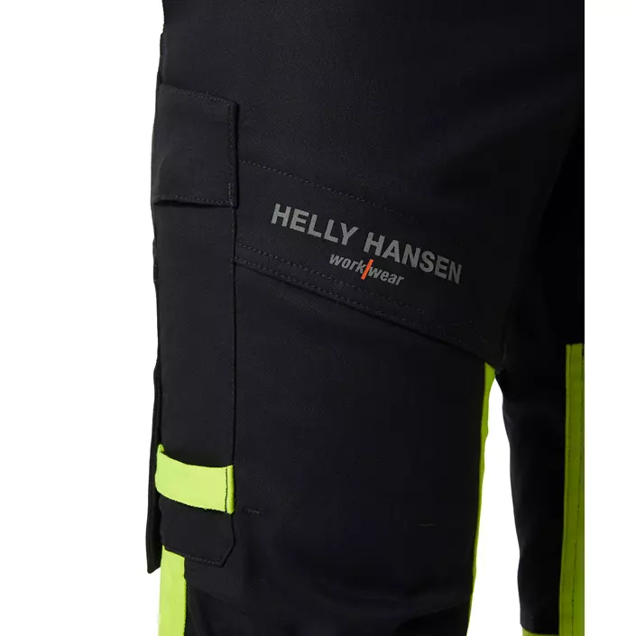 Helly Hansen Fyre work trousers, Hi-vis yellow/Ebony, large image number 5