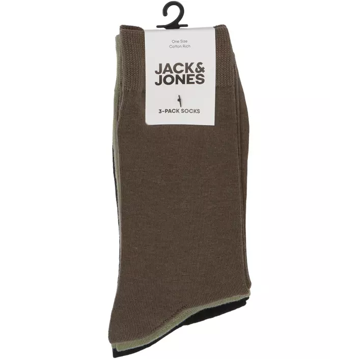 Jack & Jones JACCOL 3-er Pack Strümpfe, Bungee Cord, Bungee Cord, large image number 4