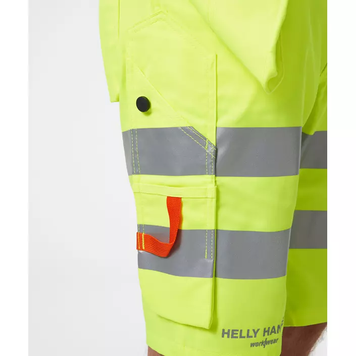Helly Hansen Alna 2.0 Handwerkershorts, Hi-vis gelb/charcoal, large image number 4