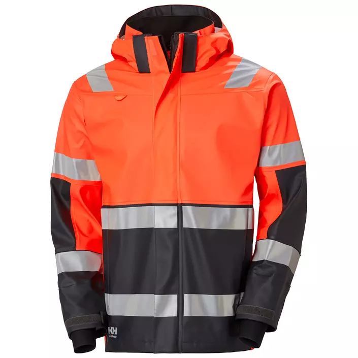 Helly Hansen Alna 2.0 rain jacket, Hi-vis Orange/Ebony, large image number 0