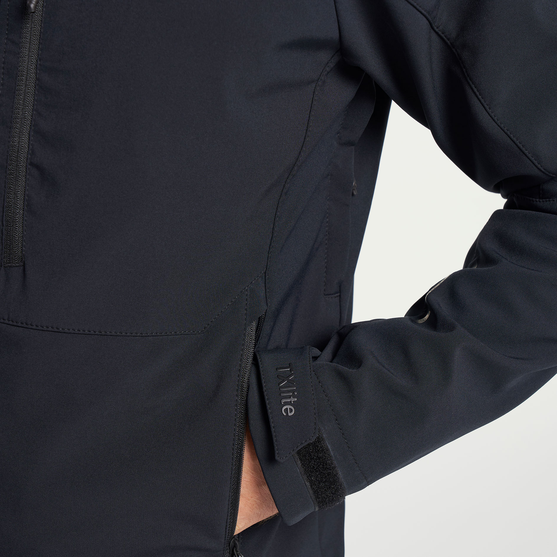 Tenson TXlite softshell jacket, Black, large image number 7