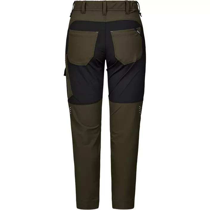 Engel Entire servicebyxa full stretch dam, Forest Green/Black, large image number 2