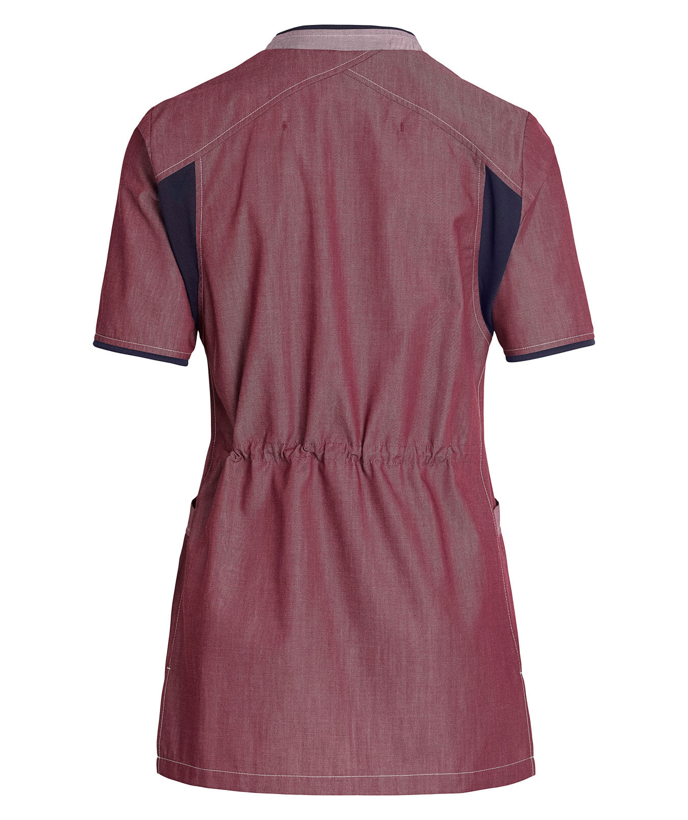 Kentaur kort&aelig;rmet dame funktionsskjorte, Wine/Ocean, large image number 2