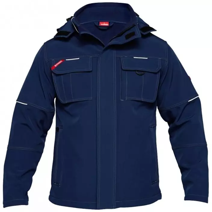 Engel Combat softshell jacket, Marine Blue, large image number 0