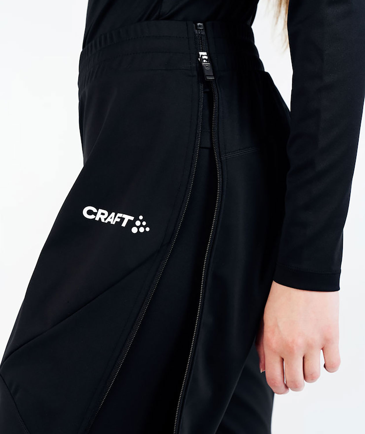 Craft Nordic Ski Club women's ski pants, Black, large image number 2