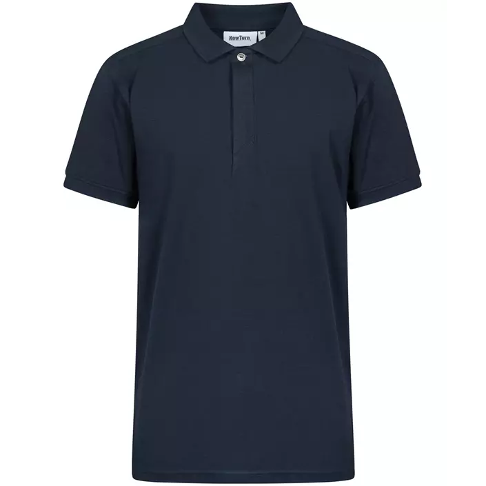 NewTurn Luxury Stretch Polo T-skjorte, Navy, large image number 0