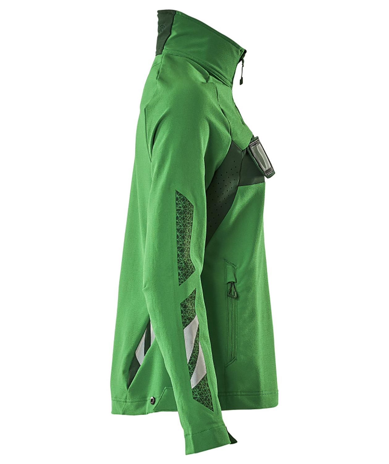 Mascot Accelerate jacka full stretch dam, Gr&auml;sgr&ouml;n/gr&ouml;n, large image number 2