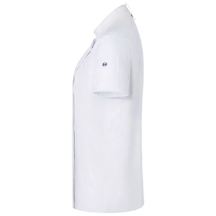 Karlowsky Modern-Look short sleeved chefs jacket, White, large image number 3