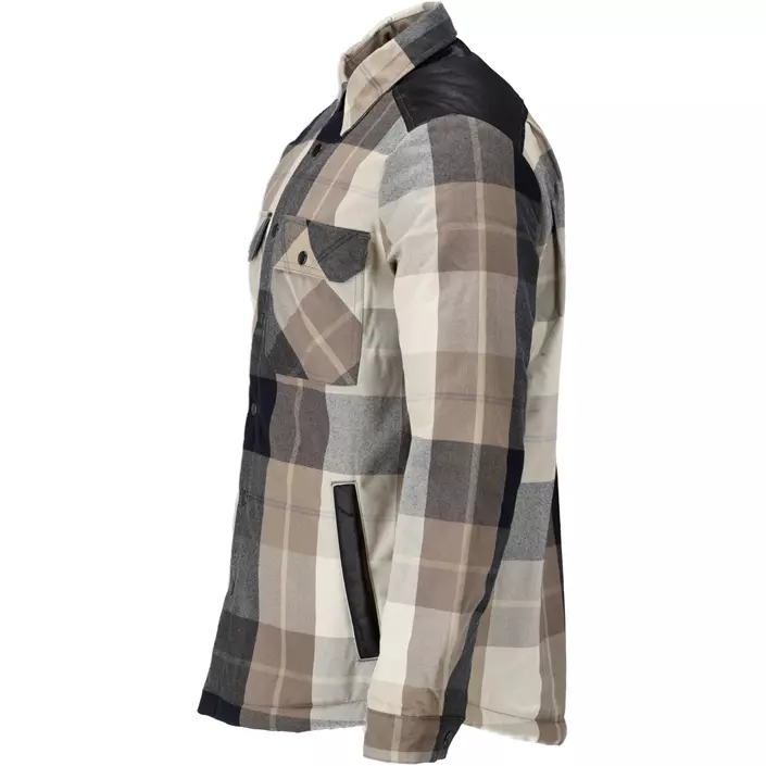 Mascot Customized flannel shirt jacket, Dark Sand, large image number 3