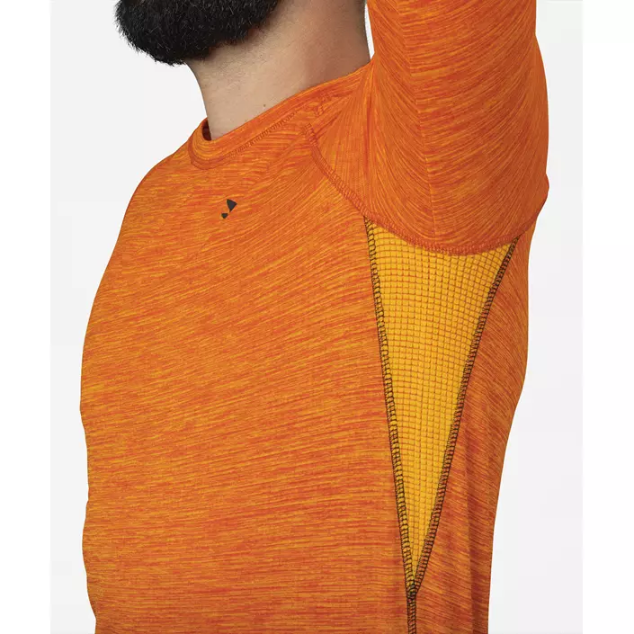 Seeland Active langärmliges T-Shirt, Hi-vis Orange, large image number 4