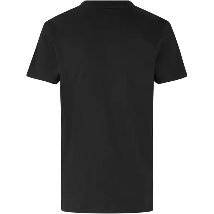 ID økologisk T-shirt til børn, Sort, large image number 1