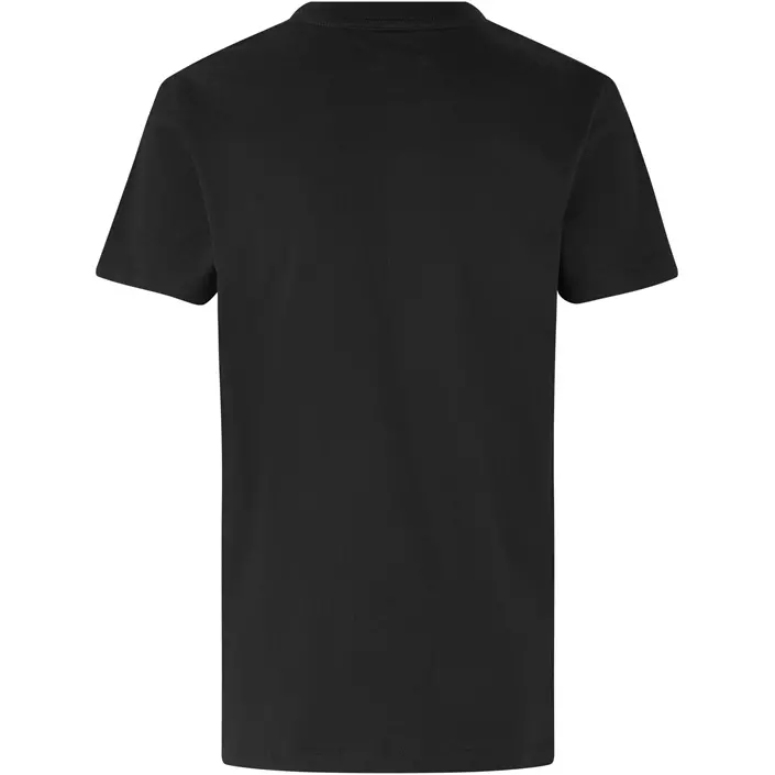 ID organic T-shirt for kids, Black, large image number 1