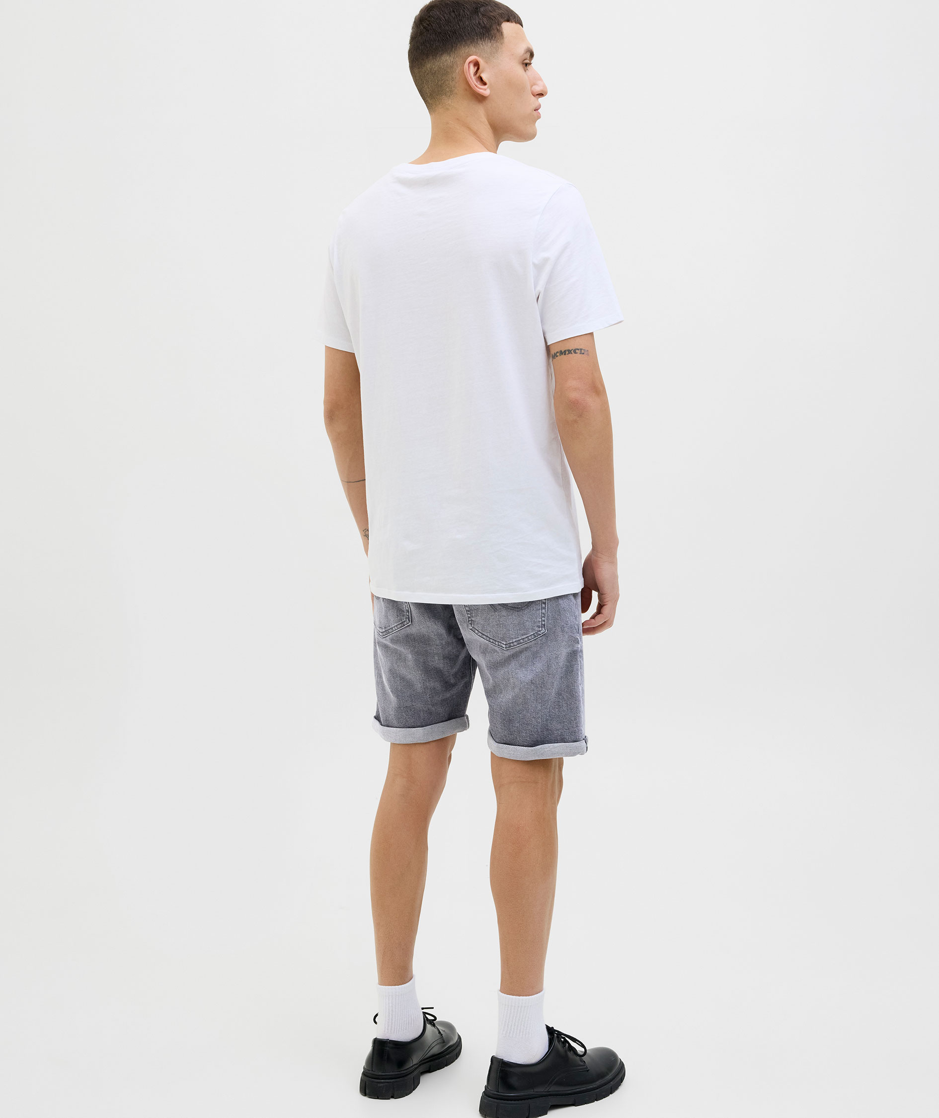 Jack & Jones JJIRICK JJORIGINAL AM360 shorts, Grey Denim, large image number 3