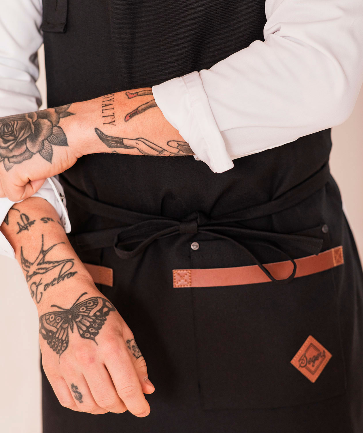 Segers 4093 br&ouml;stlappsf&ouml;rkl&auml;de, Svart, Svart, large image number 4