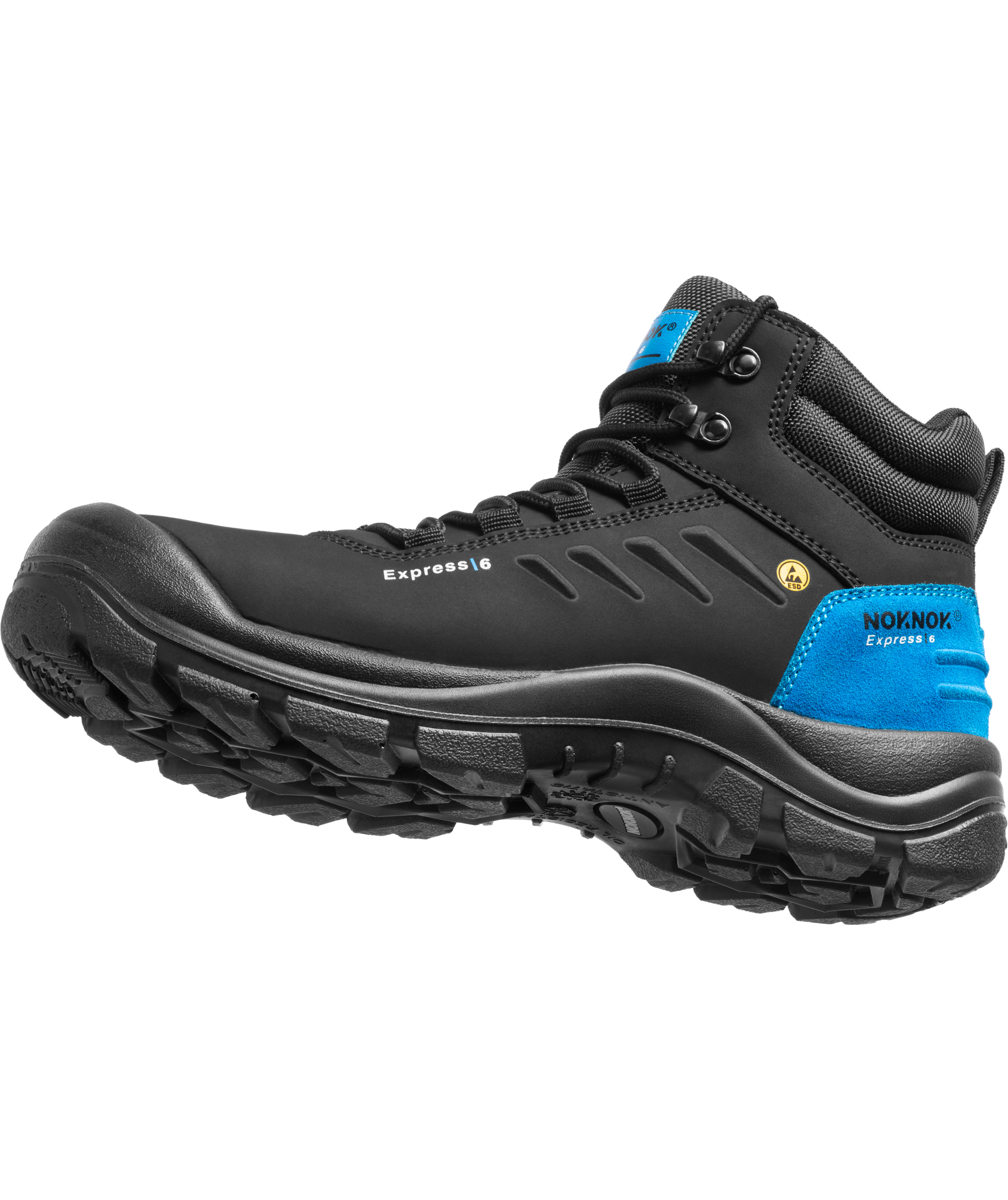 Noknok EXP6 safety boots S3, Black