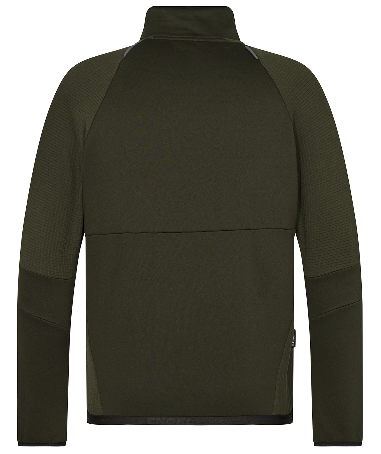 Engel X-Treme midlayer cardigan, Forest green
