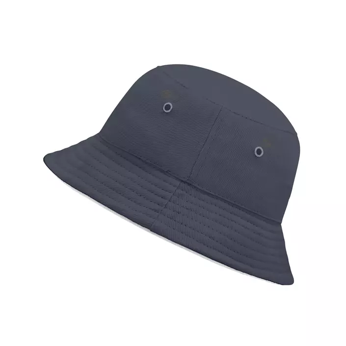 Myrtle Beach sommarhatt / Fisherman's hat till barn, Marinblå/Vit, Marinblå/Vit, large image number 1