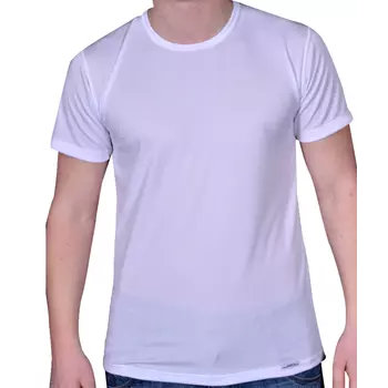 by Mikkelsen das dänische Abwehrtrikot Lauf-T-Shirt, Weiß