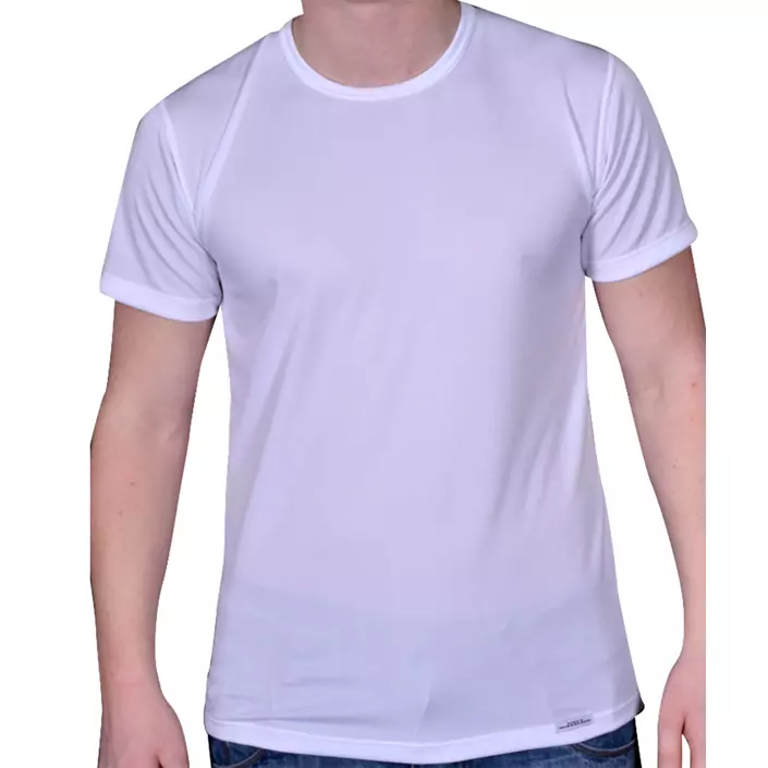 by Mikkelsen den danska försvar Tränings T-shirt, Vit, large image number 1