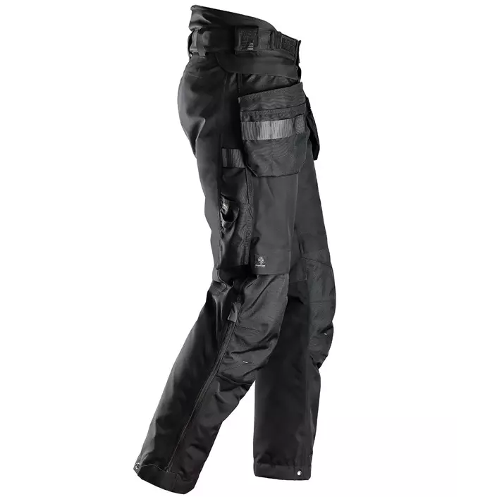 Snickers FlexiWork Gore-Tex®+37.5® craftsman trousers 6580, Black, large image number 3