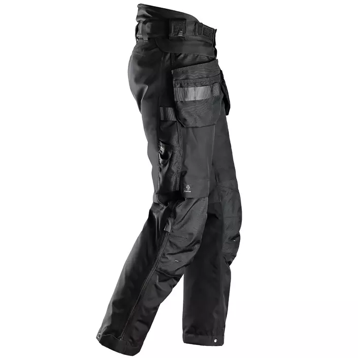 Snickers FlexiWork Gore-Tex®+37.5® craftsman trousers 6580, Black, large image number 3