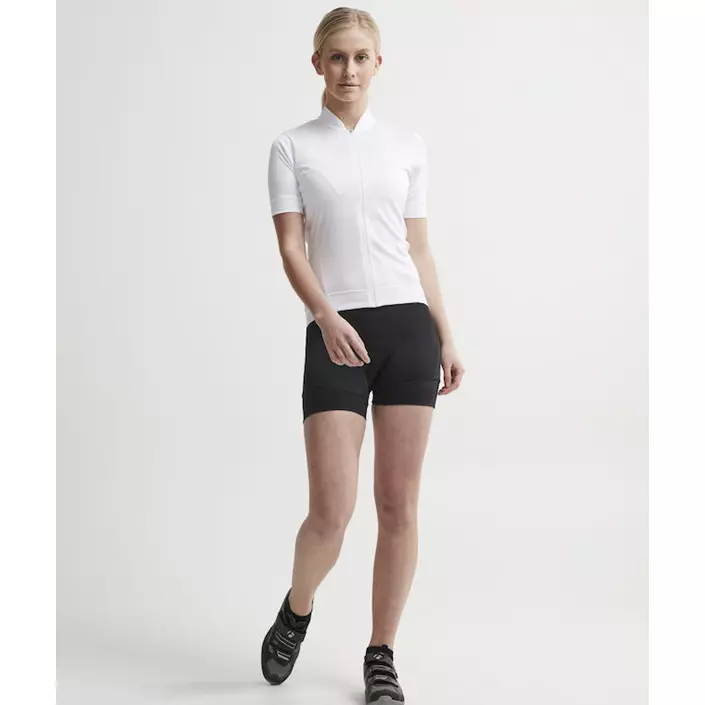 Craft Essence women's light short-sleeved bike jersey, White, large image number 2