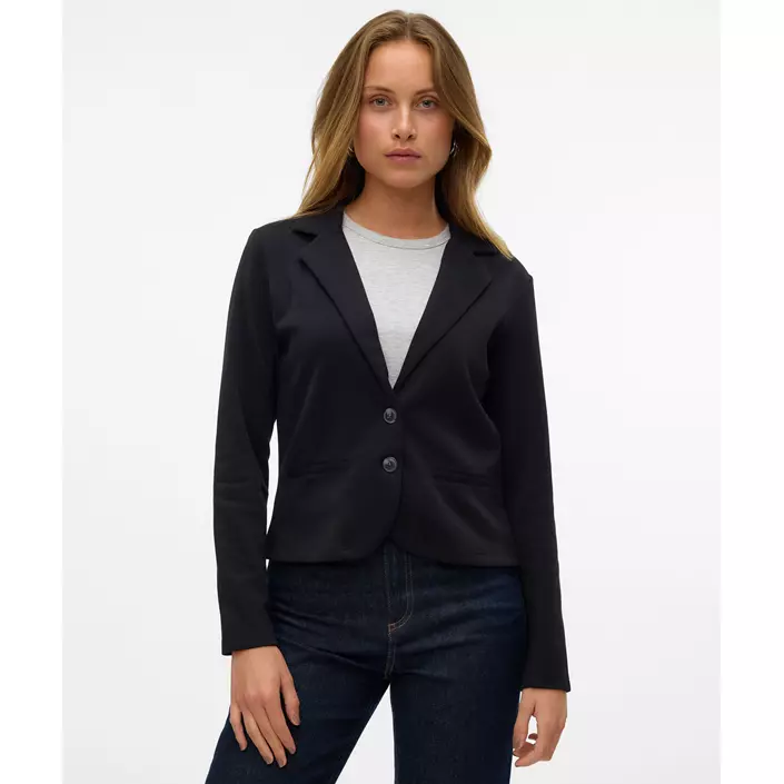 Vero Moda VMEMMA Regular Fit kavaj dam, Black, large image number 1