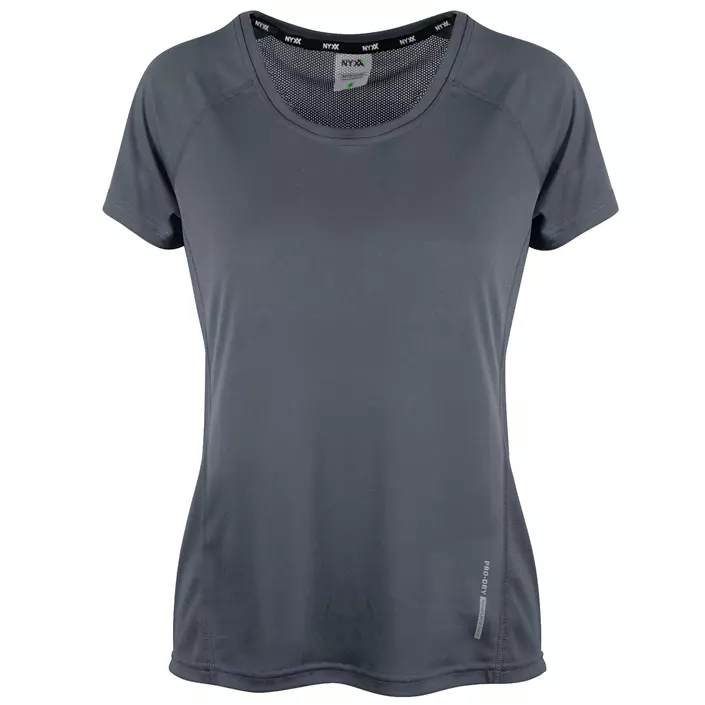 NYXX Run Damen T-Shirt, Carbon, large image number 0