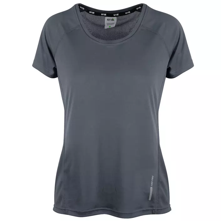 NYXX Run Damen T-Shirt, Carbon, large image number 0