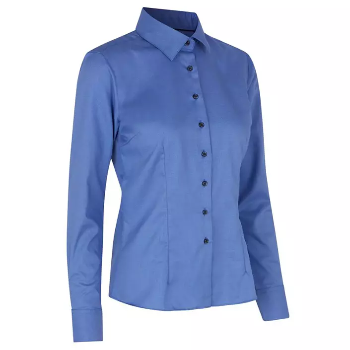 Seven Seas Dobby Royal Oxford modern fit women's shirt, French Blue, large image number 2