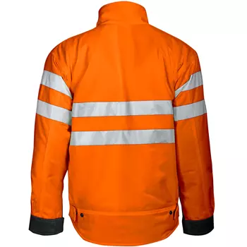 ProJob winter jacket 6407, Hi-Vis Orange/Black