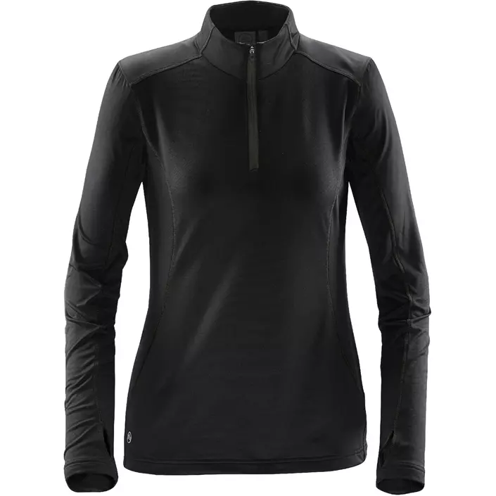 Stormtech pulse women's baselayer sweater, Black/Granite, large image number 0